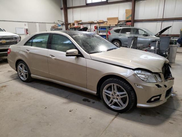 WDDHF9AB9BA390203 - 2011 MERCEDES-BENZ E 550 4MATIC GOLD photo 4