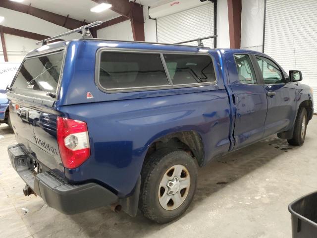 5TFUM5F15EX054069 - 2014 TOYOTA TUNDRA DOUBLE CAB SR/SR5 BLUE photo 3