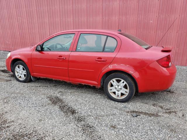 1G1AL54F957663002 - 2005 CHEVROLET COBALT LS RED photo 2