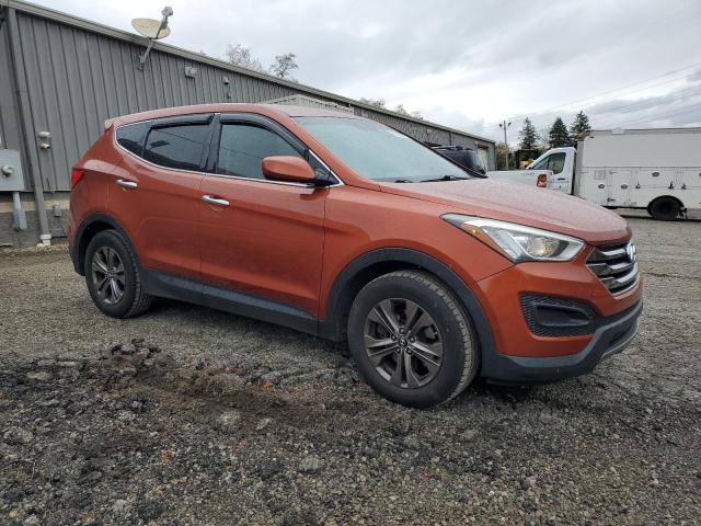 5XYZTDLB7FG233928 - 2015 HYUNDAI SANTA FE S ORANGE photo 4