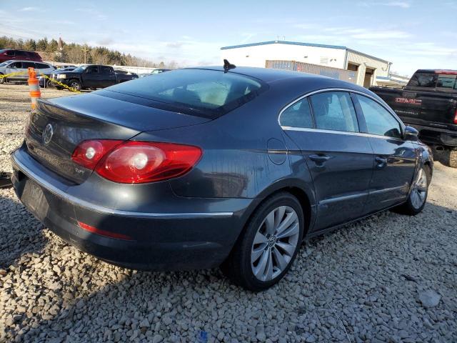 WVWMN7AN1AE547160 - 2010 VOLKSWAGEN CC SPORT CHARCOAL photo 3