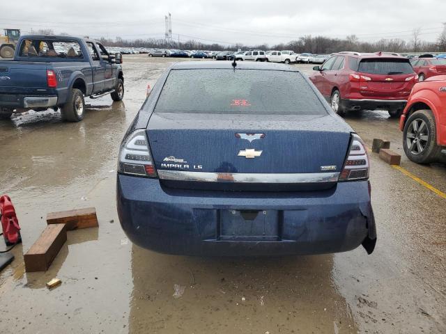 2G1WB57KX91187167 - 2009 CHEVROLET IMPALA LS BLUE photo 6