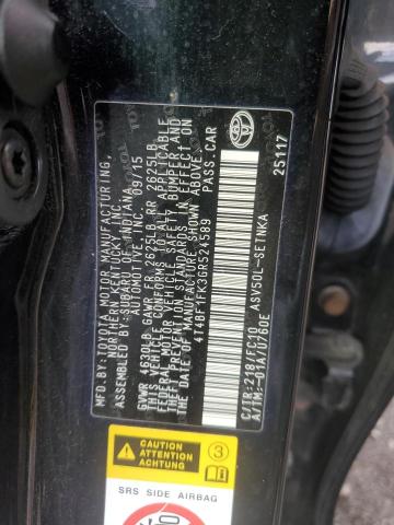 4T4BF1FK3GR524589 - 2016 TOYOTA CAMRY LE 黑色 照片 13