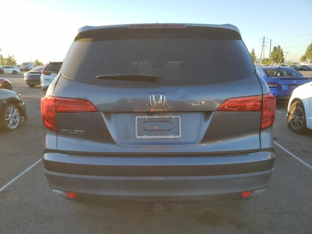 5FNYF5H68HB015916 - 2017 HONDA PILOT EXL ნაცრისფერი ფოტო 6