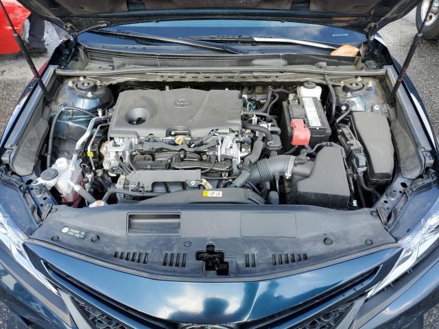 4T1B11HK4KU702928 - 2019 TOYOTA CAMRY L BLUE photo 11