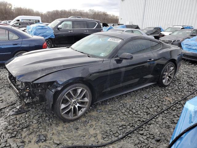 1FA6P8TH1H5234349 - 2017 FORD MUSTANG BLACK photo 1