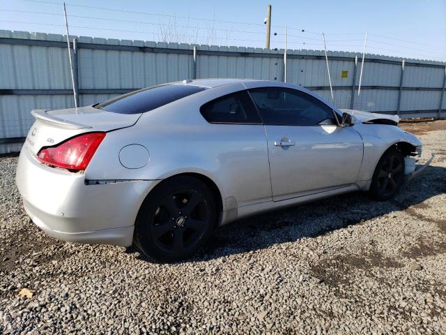 JN1CV6EL7AM153282 - 2010 INFINITI G37 SILVER photo 3