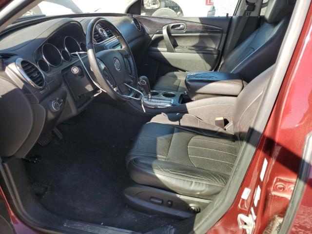 5GAKRBKD5HJ270987 - 2017 BUICK ENCLAVE RED photo 7