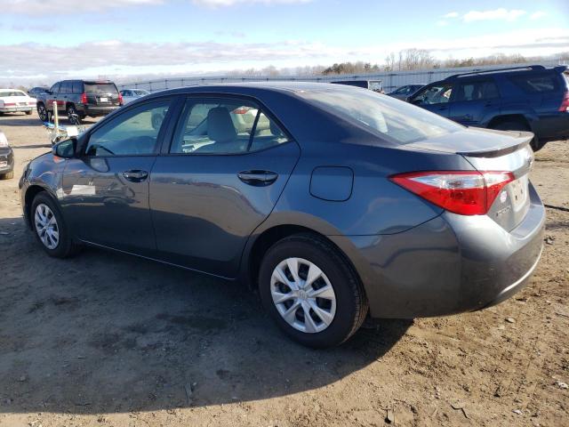 2T1BPRHE2GC543343 - 2016 TOYOTA COROLLA ECO GRAY photo 2