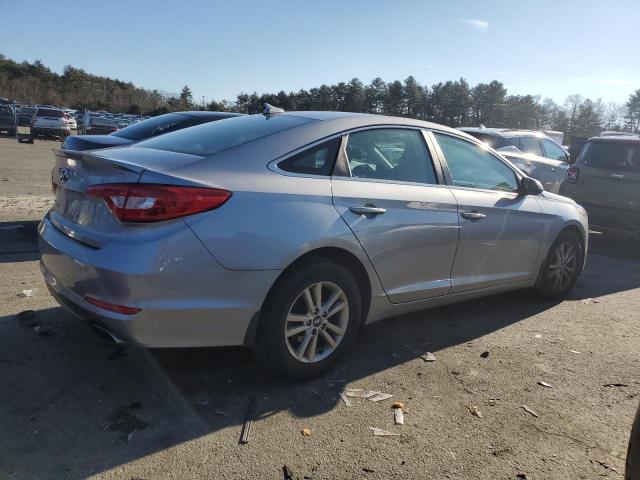 5NPE24AF1FH141357 - 2015 HYUNDAI SONATA SE GRAY photo 3