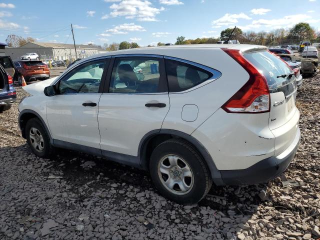 5J6RM4H37DL067002 - 2013 HONDA CR-V LX WHITE photo 2