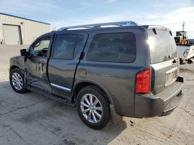 5N3AA08D99N903923 - 2009 INFINITI QX56 GRAY photo 2