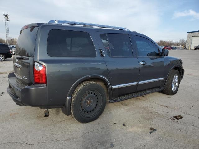 5N3AA08D99N903923 - 2009 INFINITI QX56 GRAY photo 3