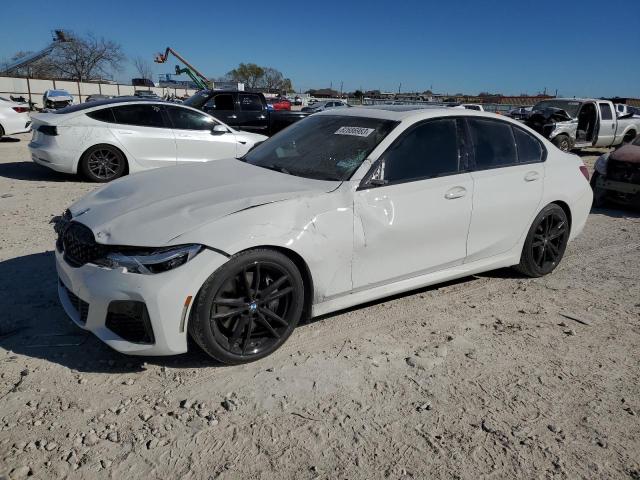 3MW5U7J08M8C07956 - 2021 BMW M340I WHITE photo 1