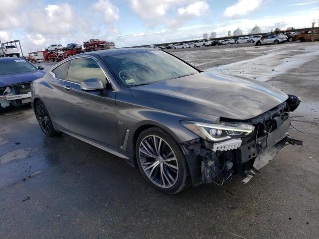 JN1EV7EL2HM550083 - 2017 INFINITI Q60 PREMIUM GRAY photo 4