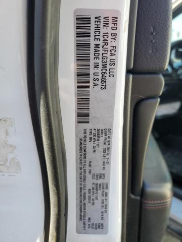 1C4RJFLG3MC646573 - 2021 JEEP GRAND CHER TRAILHAWK 白色 照片 13