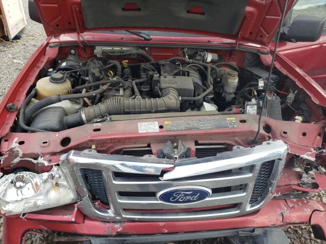 1FTKR1AD3BPA21439 - 2011 FORD RANGER RED photo 11