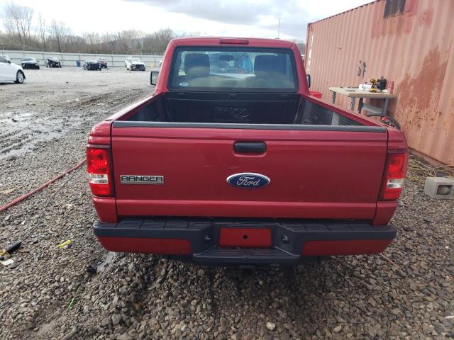 1FTKR1AD3BPA21439 - 2011 FORD RANGER RED photo 6