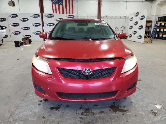 JTDBU4EE2AJ057594 - 2010 TOYOTA COROLLA BASE Rouge photo 5
