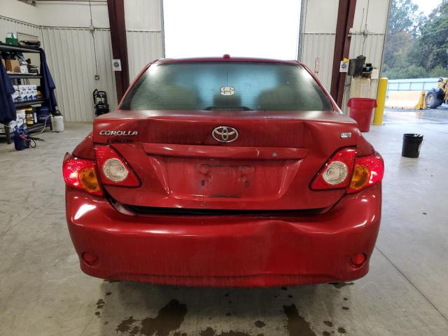 JTDBU4EE2AJ057594 - 2010 TOYOTA COROLLA BASE Rouge photo 6
