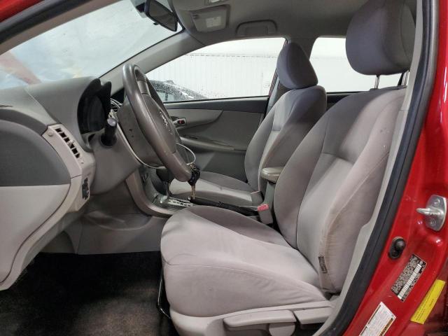 JTDBU4EE2AJ057594 - 2010 TOYOTA COROLLA BASE Rouge photo 7