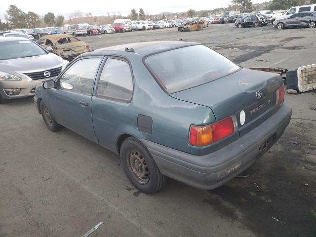 JT2EL46S3P0336158 - 1993 TOYOTA TERCEL STD GREEN photo 2