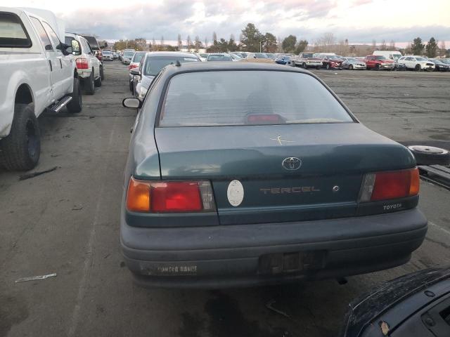 JT2EL46S3P0336158 - 1993 TOYOTA TERCEL STD GREEN photo 6