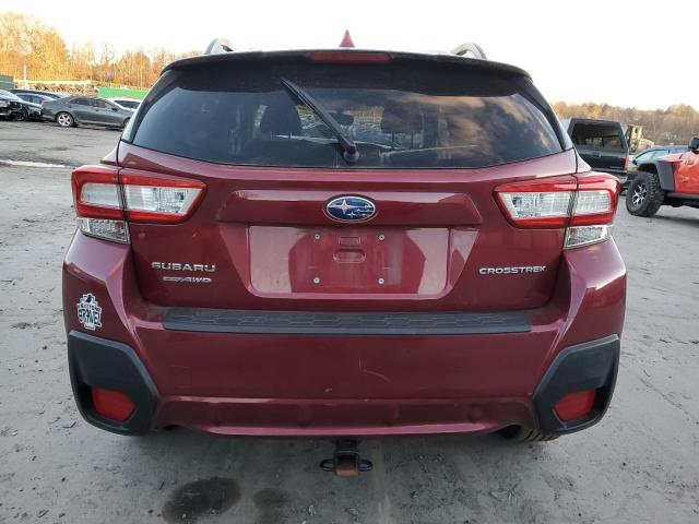 JF2GTACC6K8277906 - 2019 SUBARU CROSSTREK PREMIUM BURGUNDY photo 6