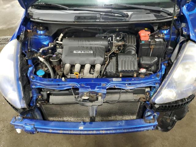 JHMGD38617S021630 - 2007 HONDA FIT S 蓝色 照片 12