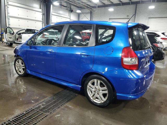 JHMGD38617S021630 - 2007 HONDA FIT S 蓝色 照片 2