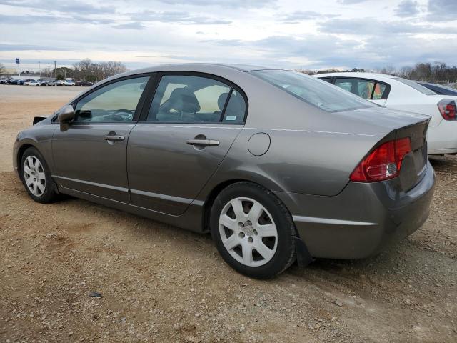 1HGFA15558L025327 - 2008 HONDA CIVIC LX GRAY photo 2