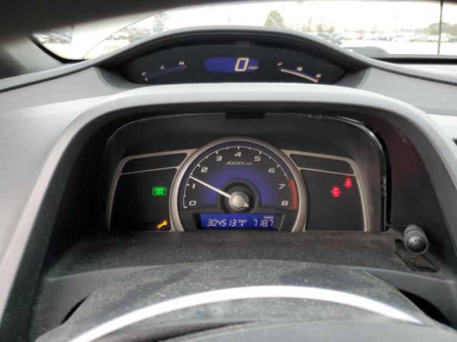 1HGFA15558L025327 - 2008 HONDA CIVIC LX GRAY photo 9