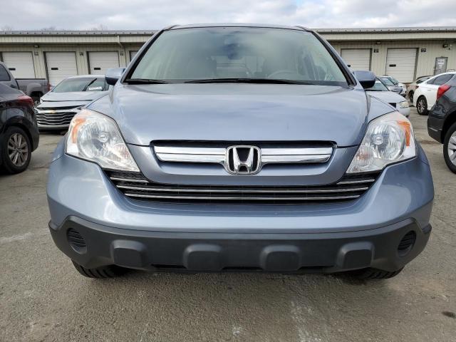 JHLRE38798C040893 - 2008 HONDA CR-V EXL BLUE photo 5