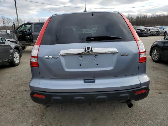 JHLRE38798C040893 - 2008 HONDA CR-V EXL BLUE photo 6