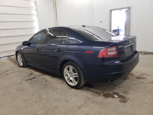 19UUA66247A023944 - 2007 ACURA TL BLUE photo 2