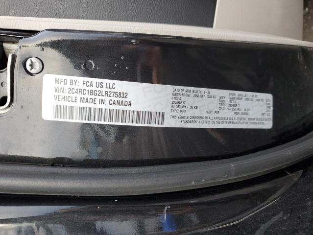 2C4RC1BG2LR275832 - 2020 CHRYSLER PACIFICA TOURING L Qara foto 13