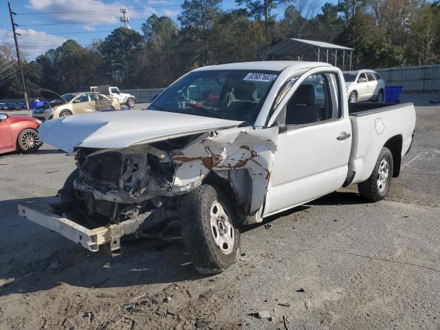 5TENX4CN7AZ680528 - 2010 TOYOTA TACOMA WHITE photo 1