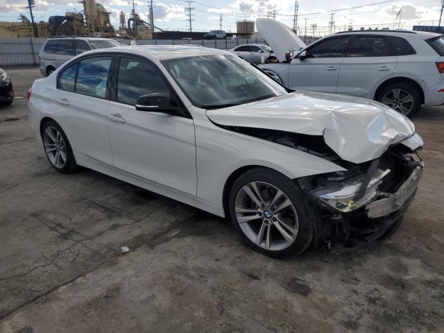 WBA3C1C52EK105861 - 2014 BMW 328 I SULEV WHITE photo 4