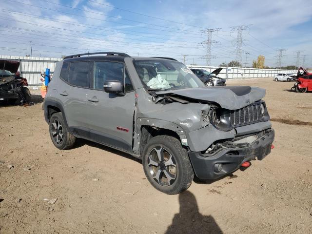 ZACNJDC18MPM64603 - 2021 JEEP RENEGADE TRAILHAWK ნაცრისფერი ფოტო 4