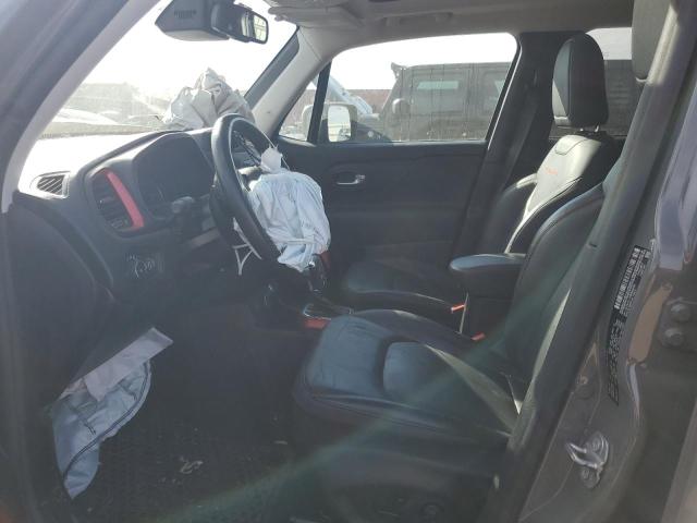 ZACNJDC18MPM64603 - 2021 JEEP RENEGADE TRAILHAWK ნაცრისფერი ფოტო 7