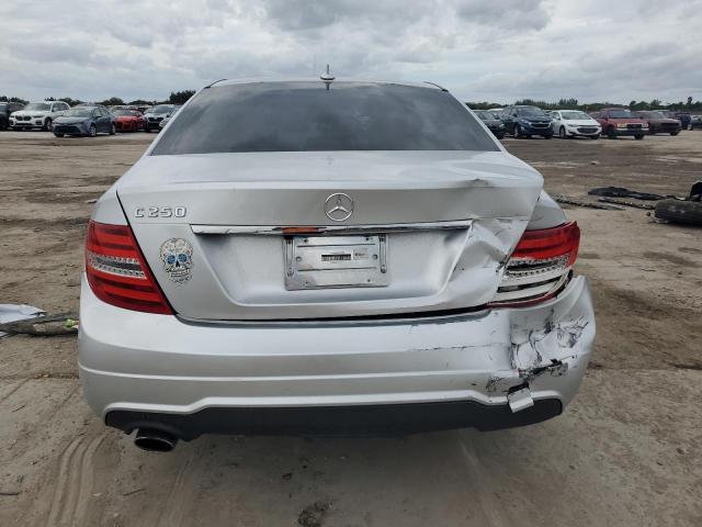 WDDGF4HB0DA809921 - 2013 MERCEDES-BENZ C 250 SILVER photo 6