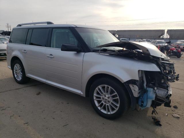 2FMHK6C87EBD32181 - 2014 FORD FLEX SEL SILVER photo 4