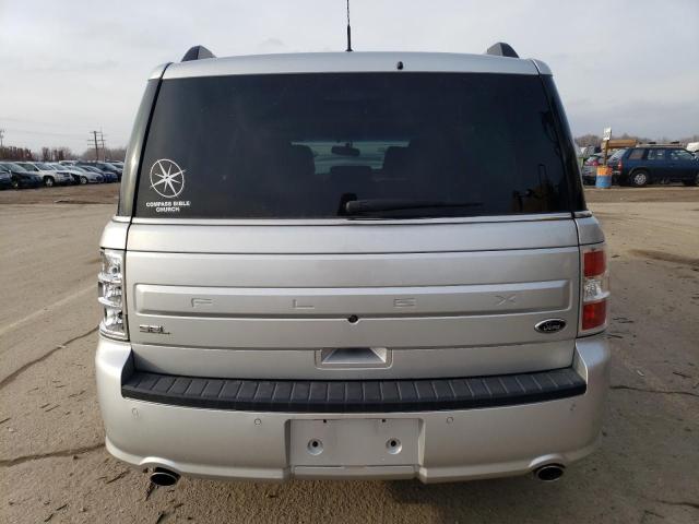 2FMHK6C87EBD32181 - 2014 FORD FLEX SEL SILVER photo 6