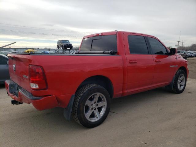 1D7RV1CT7AS236144 - 2010 DODGE RAM 1500 RED photo 3