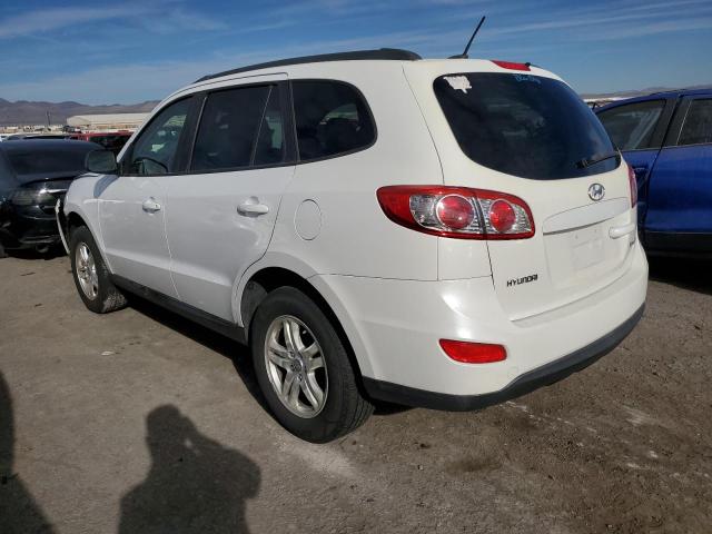 5XYZG3AB3BG044382 - 2011 HYUNDAI SANTA FE GLS WHITE photo 2