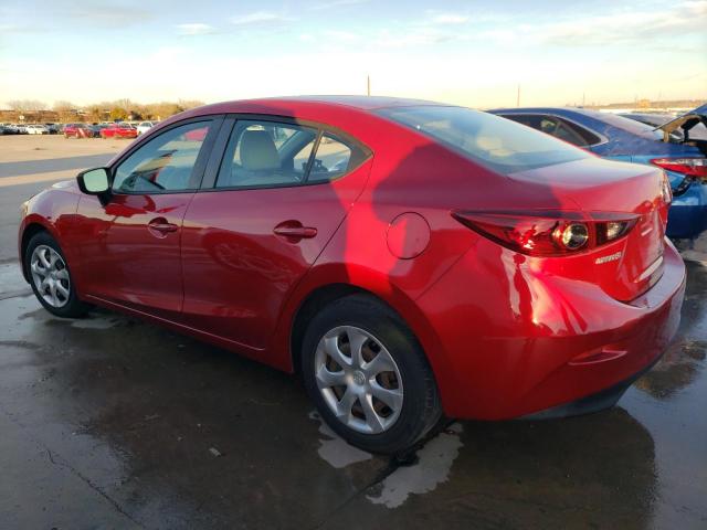 3MZBN1U73HM102955 - 2017 MAZDA 3 SPORT RED photo 2