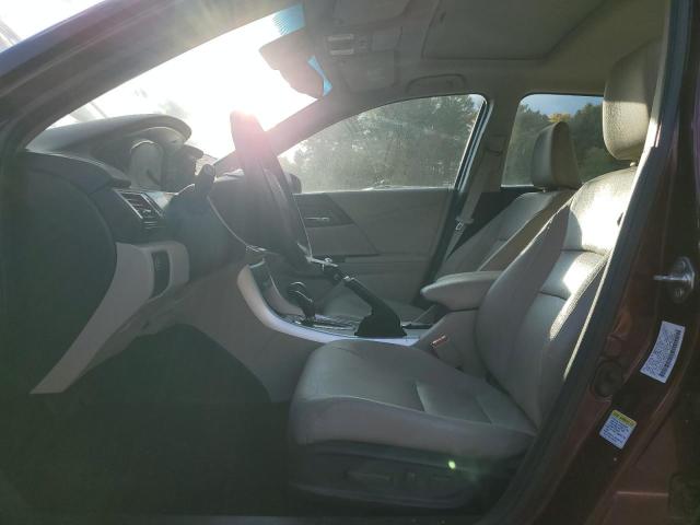 1HGCR2F87EA180494 - 2014 HONDA ACCORD EXL MAROON photo 7