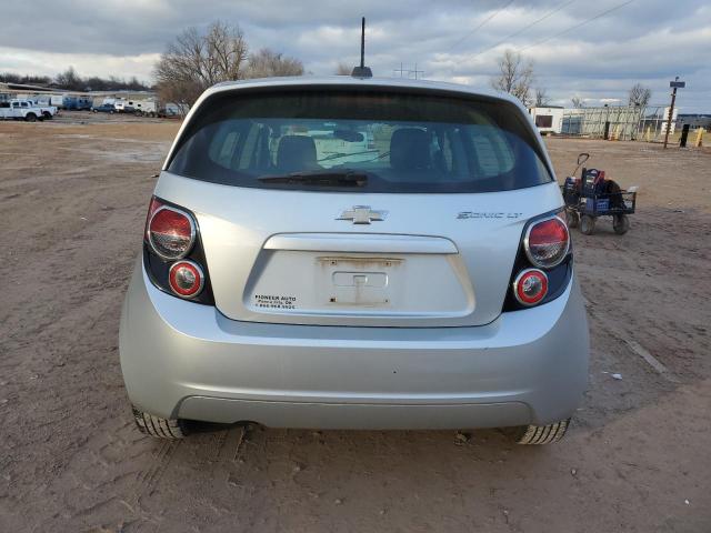 1G1JC6SH5F4100297 - 2015 CHEVROLET SONIC LT SILVER photo 6