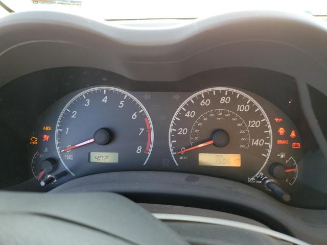 JTDBL40E499081676 - 2009 TOYOTA COROLLA BASE Gümüş foto 9