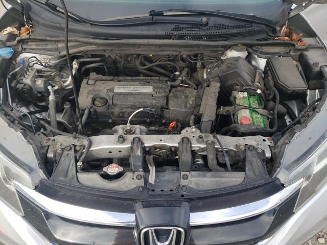 5J6RM4H3XFL054005 - 2015 HONDA CR-V LX SILVER photo 12